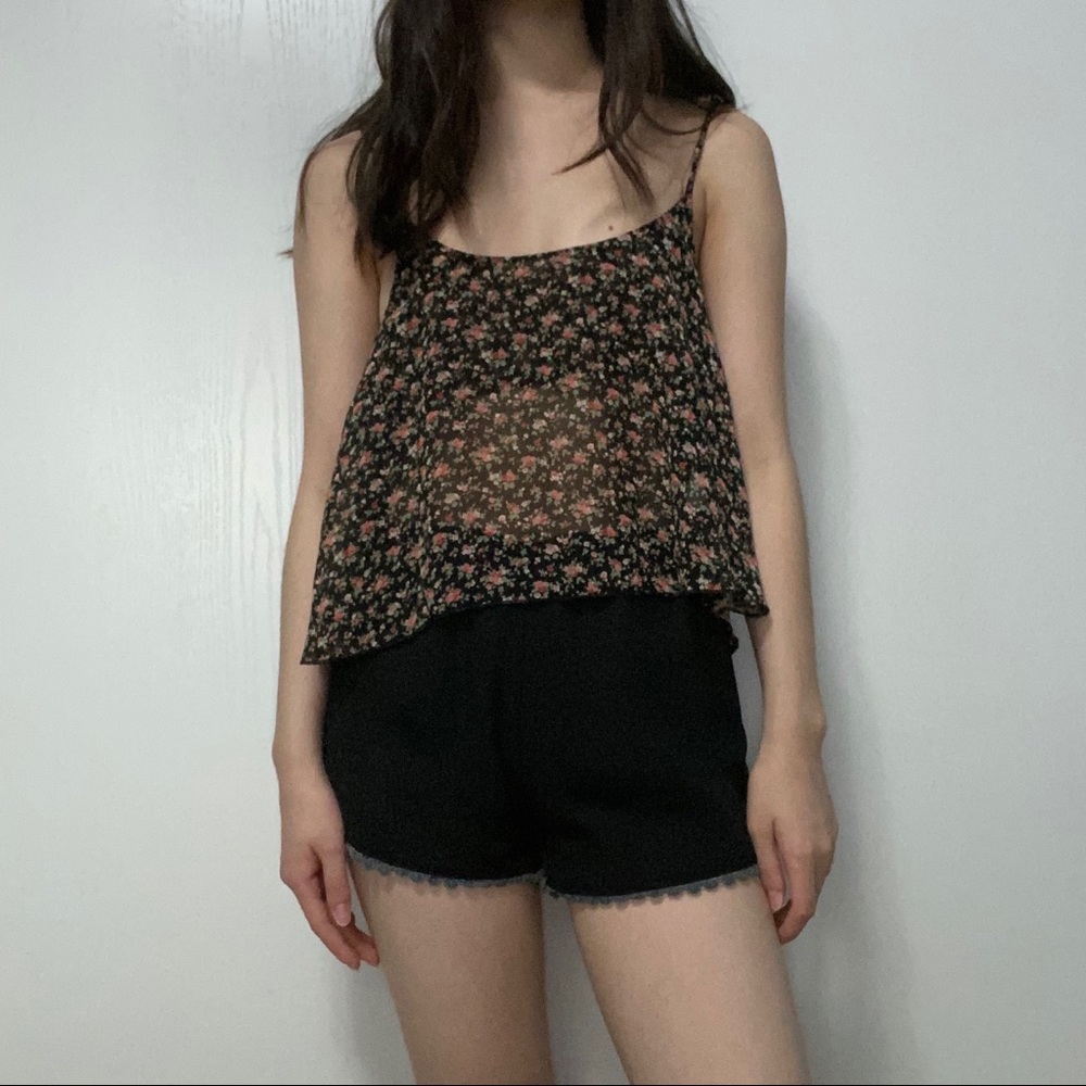Floral Strap Tank